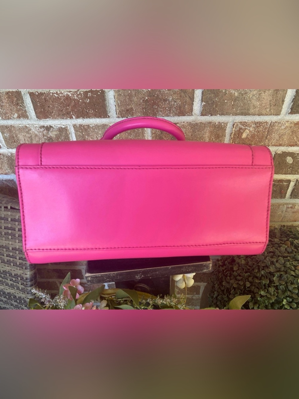 Kate Spade New York Hadley Street Mini Bernadine leather satchel - Picture 8 of 11